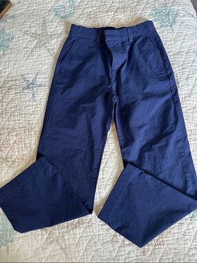 Boys size 10 Vineyard Vines Navy Straight-Leg Chinos